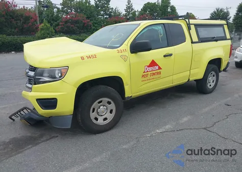 2015 Chevrolet Colorado Wt from USA, damaged, VIN 1GCHSAEAXF1173743